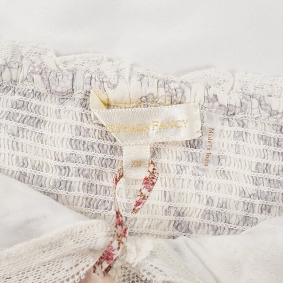 LoveShackFancy Faelith Lace & Ruffle Camisole In Chantilly Women's Size XS - NWT - Picture 8 of 12